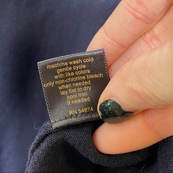 Outback Red Women's Navy Short Cardigan Small - Picture 6 of 8